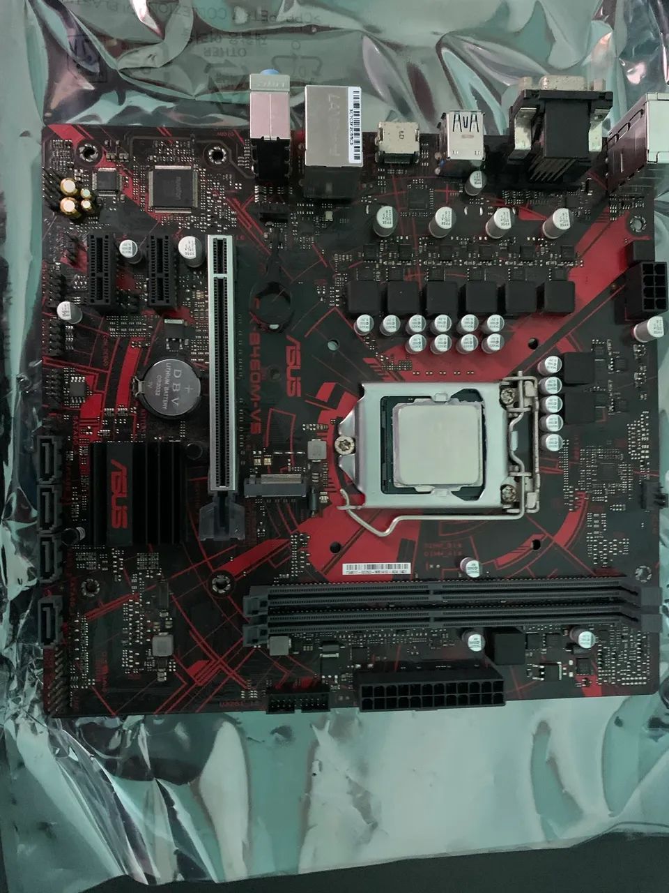 Placa mãe Asus b460m-v5 + i5 10400f - Foto 3