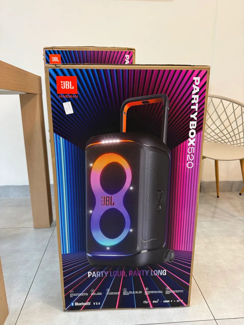 JBL PartyBox 520BR Nova 
