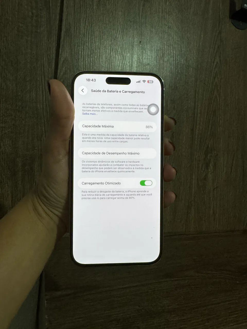 iPhone 14 Pro Max dourado  - Foto 2