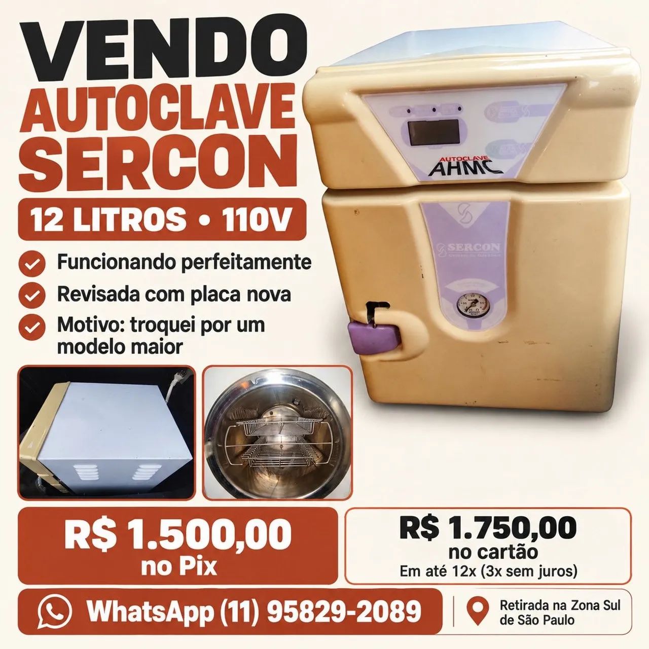 Autoclave sercon nova e revisada 