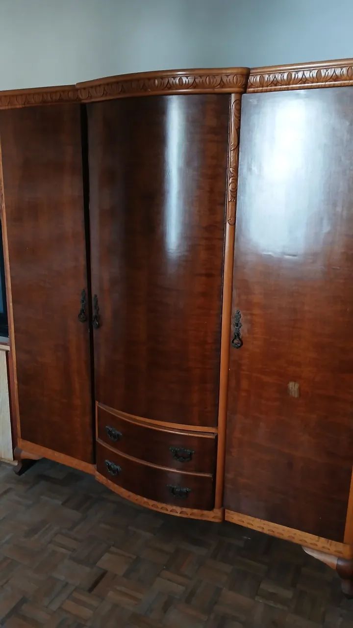 Guarda roupa antigo vintage - Foto 2
