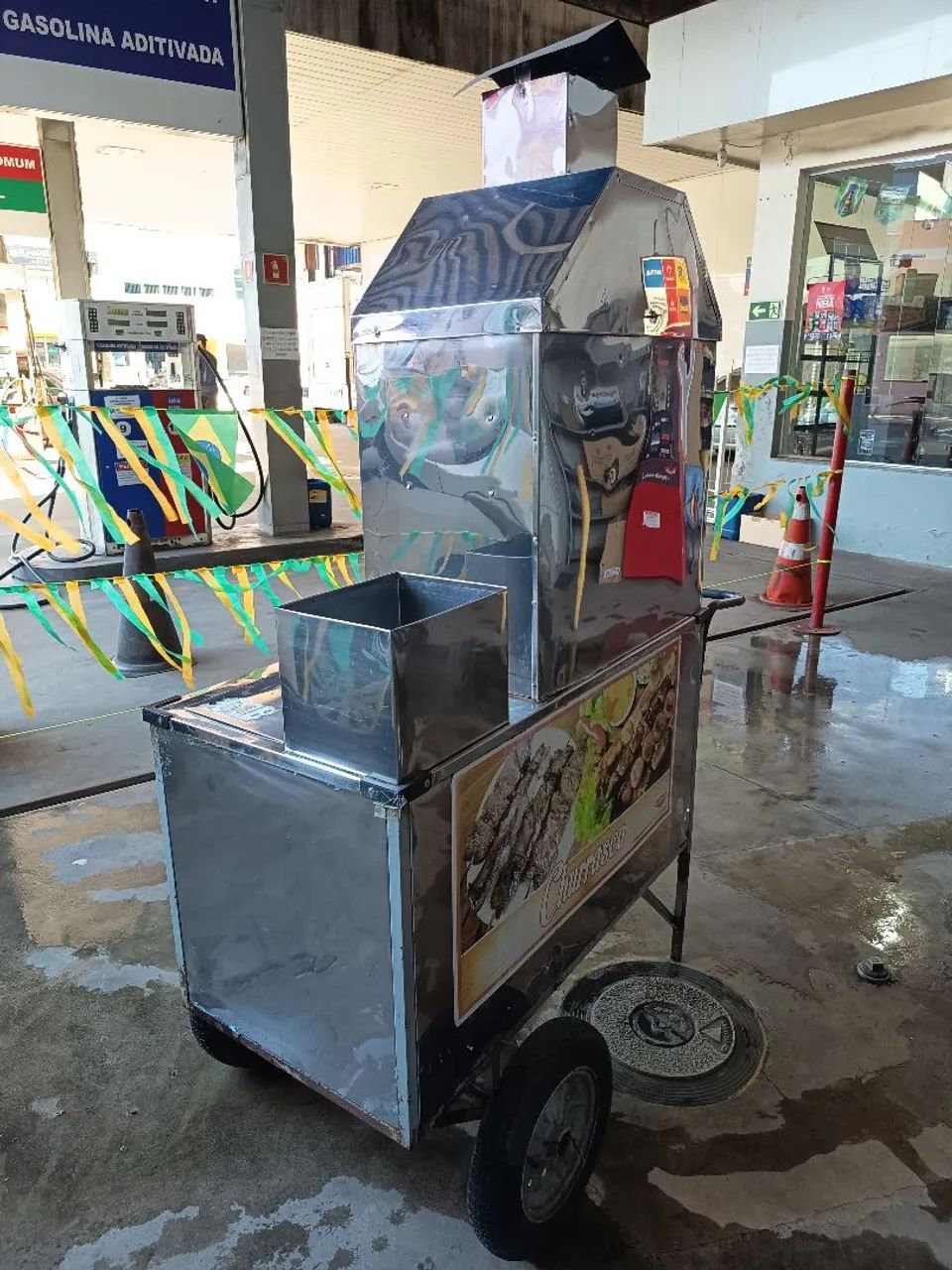 Carrinho de Churrasquinho  - Foto 2