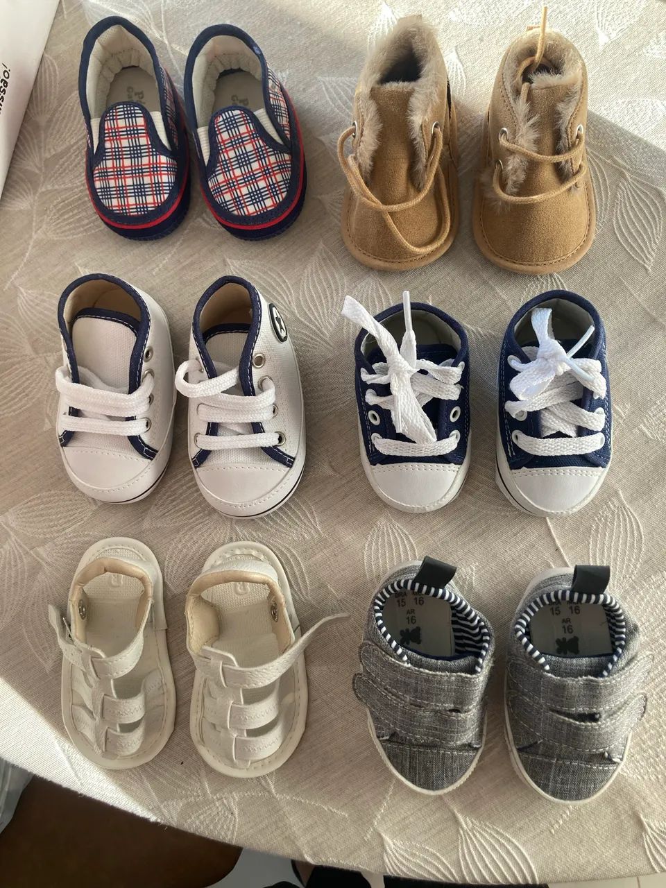 Sapatos de bebê 