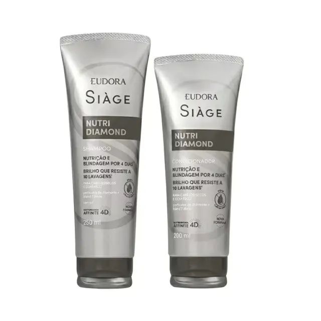 Shampoo + Condicionador - Siáge Nutri Diamond - Eudora