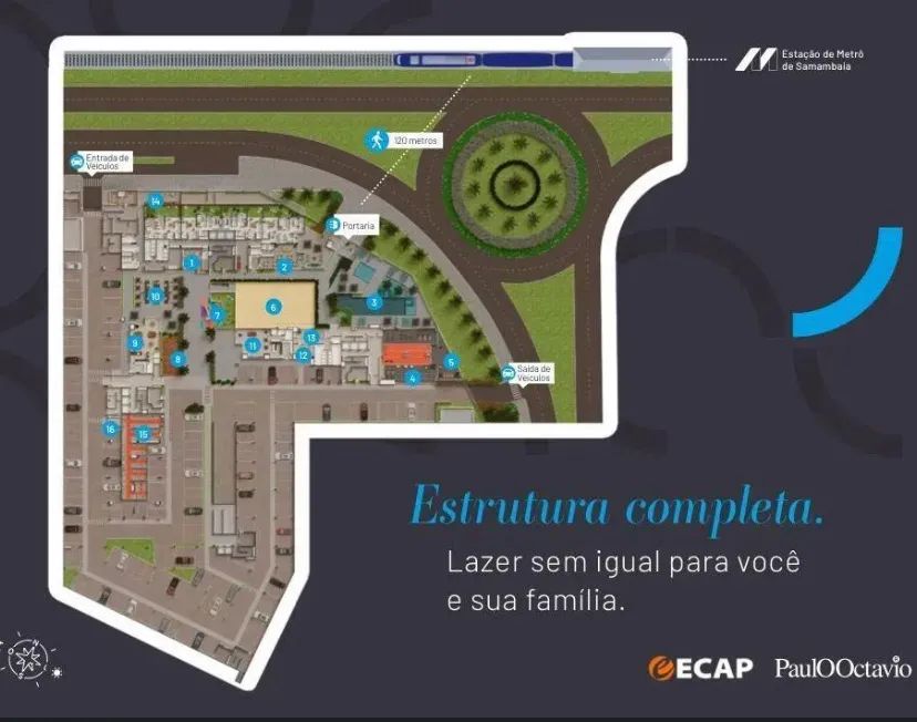 Oportunidade. APTO UP RESORT Residencial, Paulo Octávio. 2 quartos, 11* Andar. - Foto 7