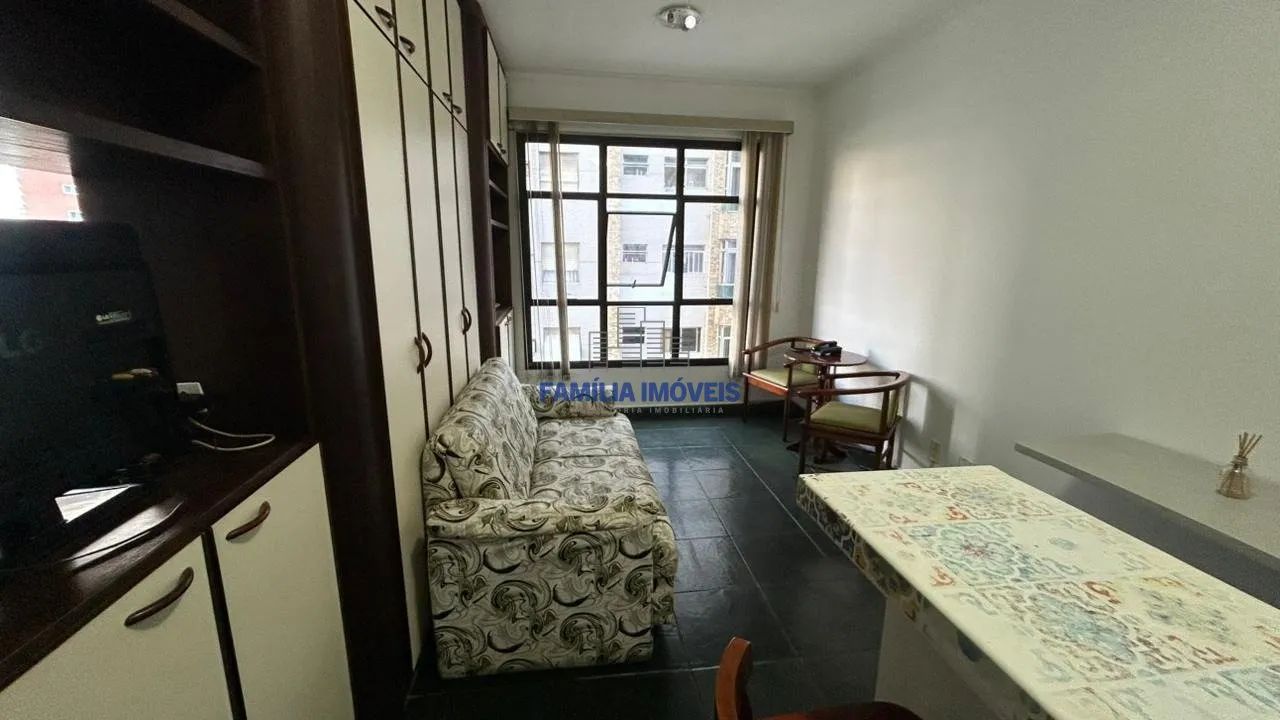 Flat à venda 1 quarto vista mar Itararé São Vicente/SP - Foto 2