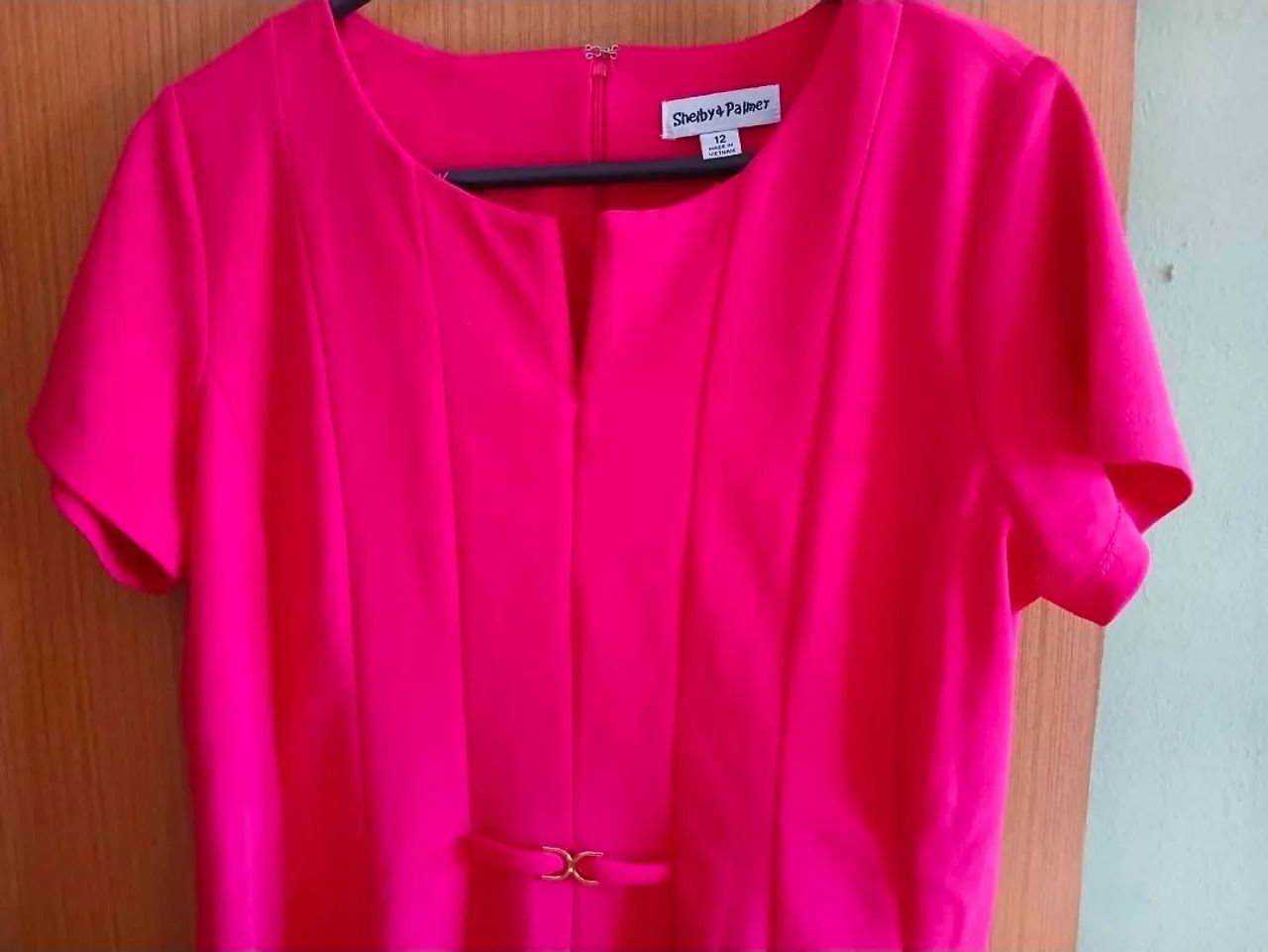 Vestido rosa Pink, tamanho 48