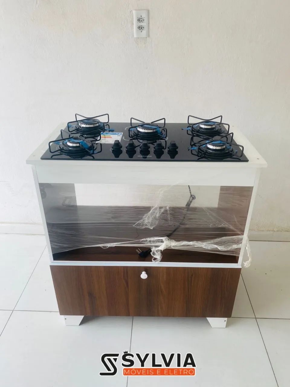 Fogão cooktop 5 bocas + móvel  - Foto 2