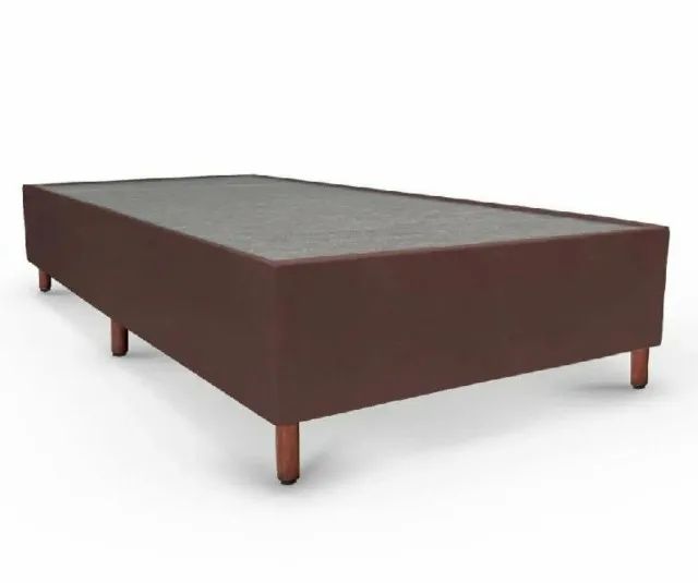 Base Solteiro Tozatto 88x188x26cm Tecido Suede (Nova) - Foto 2