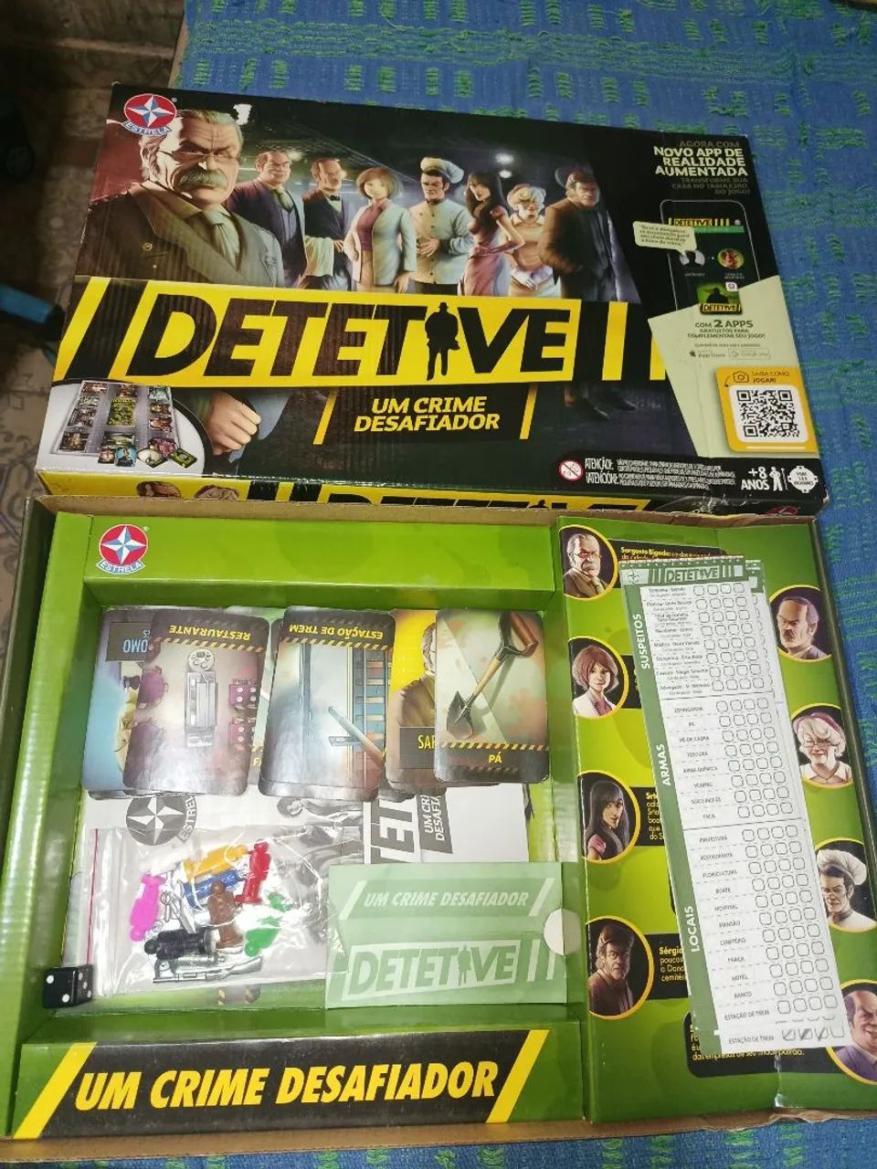 Jogo detetive, tudo completo sem avarias - Foto 3