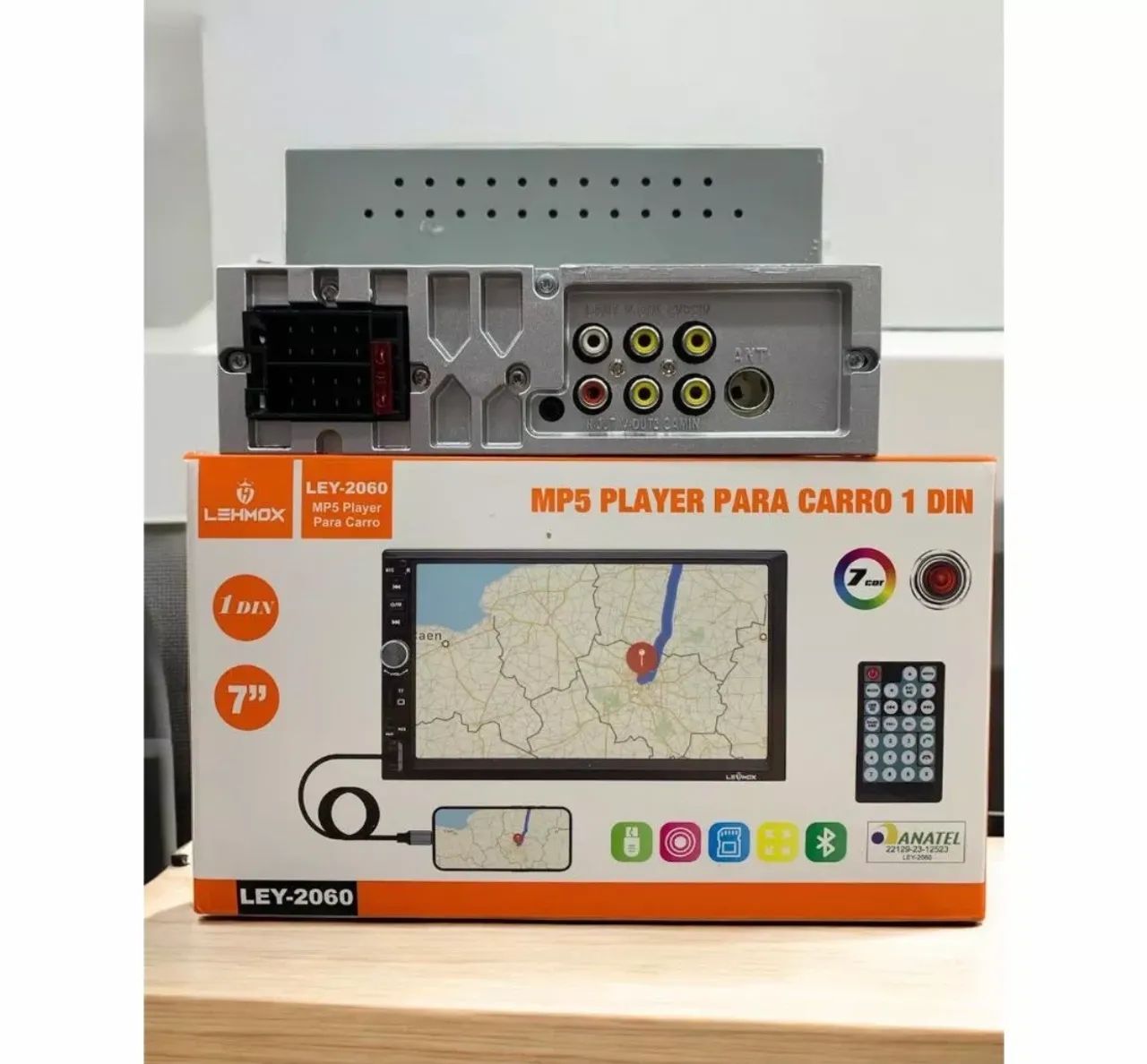 Multimídia 1 din universal novas e com garantia  - Foto 4