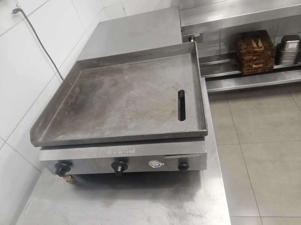 Chapa a Gás Venâncio 60 cm 2 Queimadores  - Foto 3