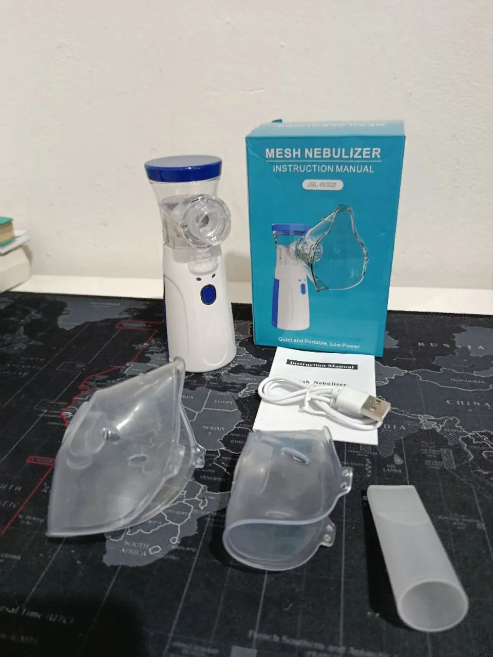 Rechargeable Portable Nebulizer with Adult and Child Masks / UNMISSABLE OFFER