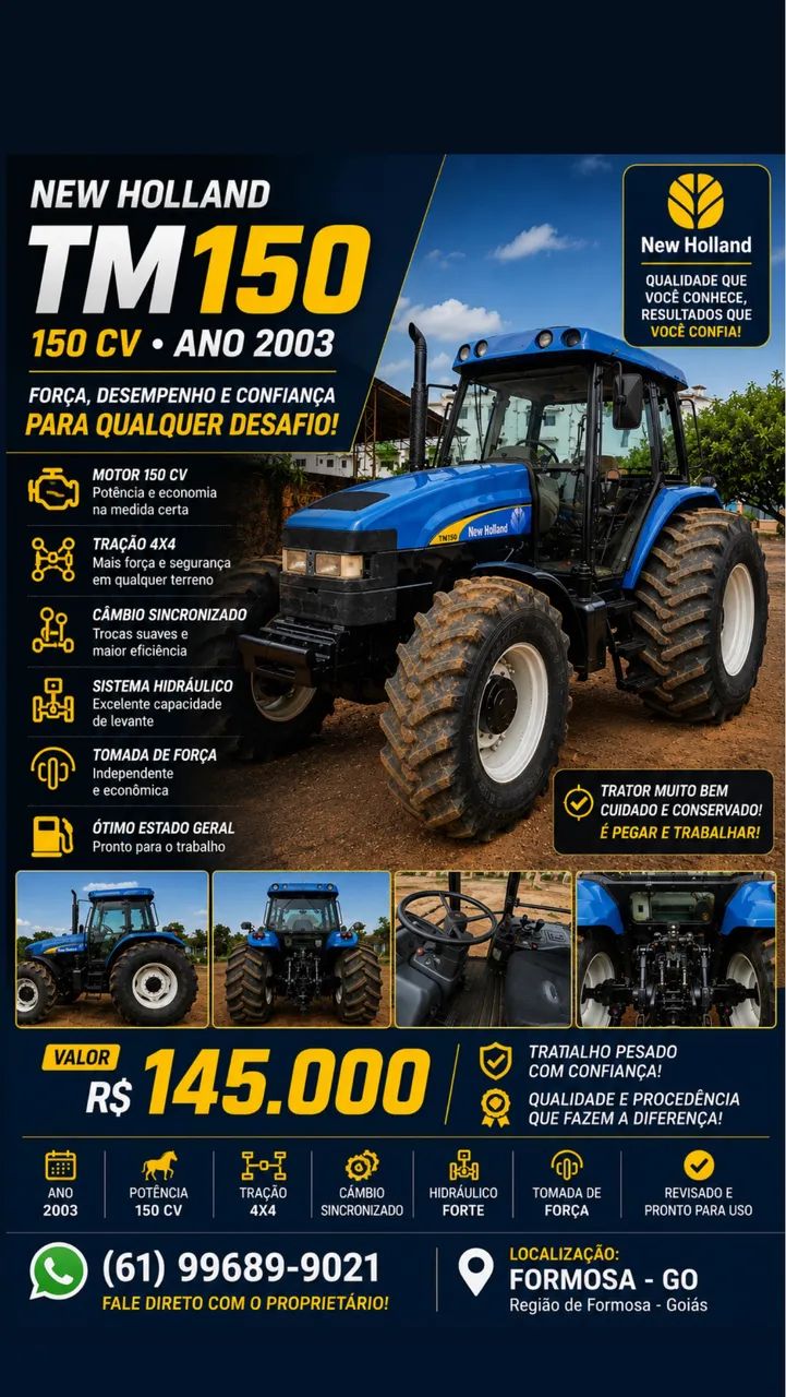 TRATOR 150 TM CV 