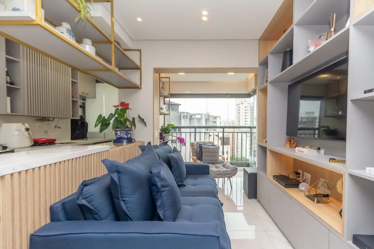 Apartamento para venda em Moema com 2 quartos, sendo 1 suíte, 54m² - Foto 2