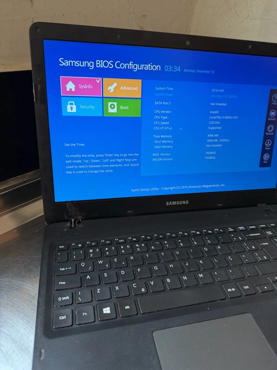Notebook Samsung Core I3 5ª  - Foto 3