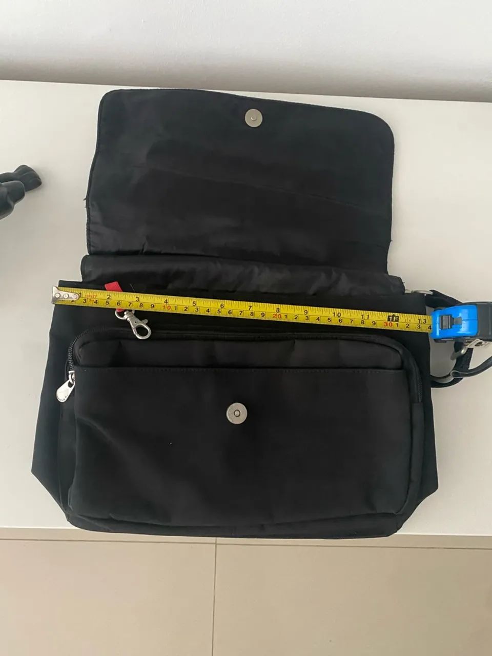 Bolsa pasta Uncle K preta  - Foto 2