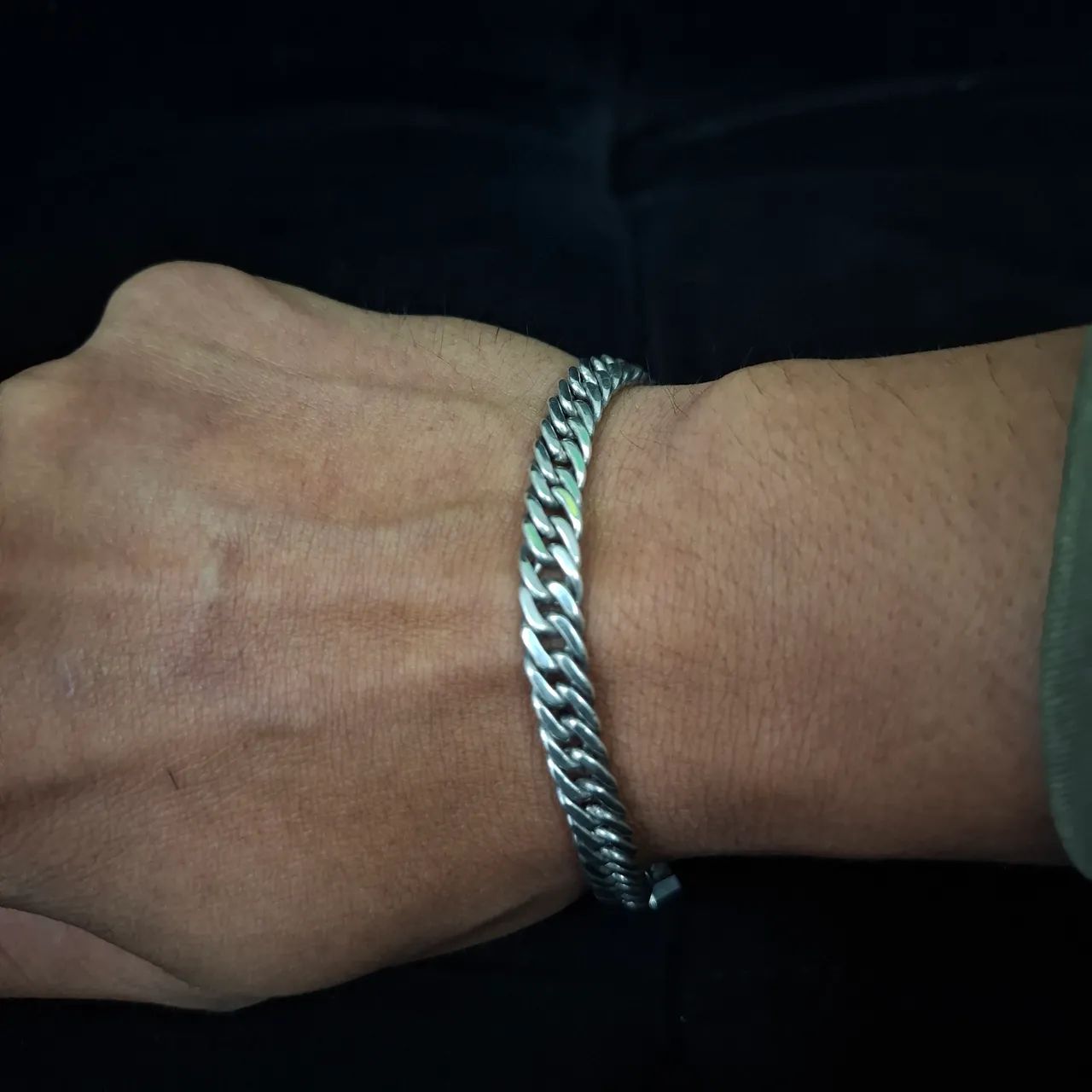 Pulseira de prata  - Foto 3