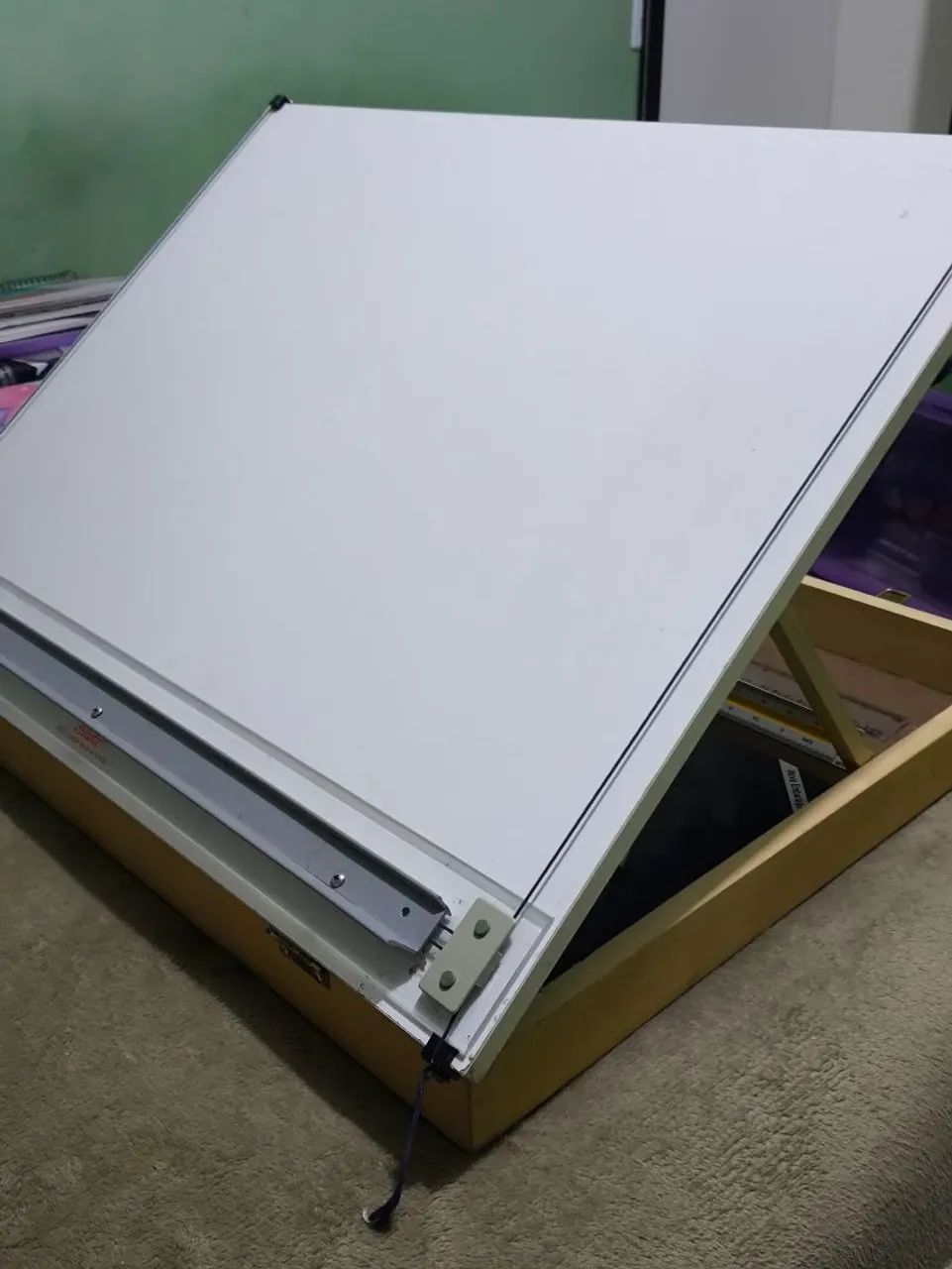 Prancheta portátil tamanho A2. - Foto 2