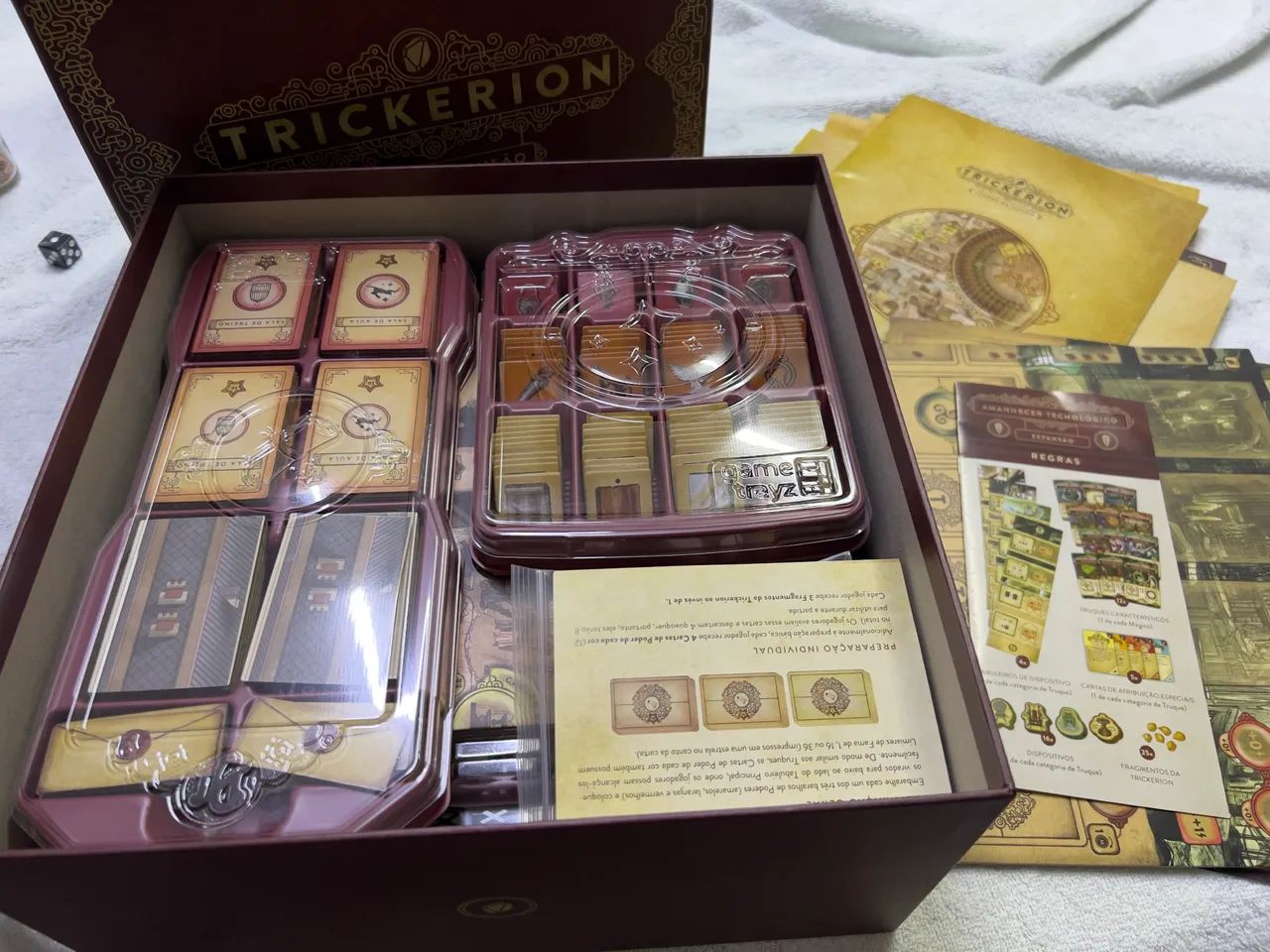 Trickerion: Lendas da Ilusão Big Box - jogo tabuleiro - Foto 5