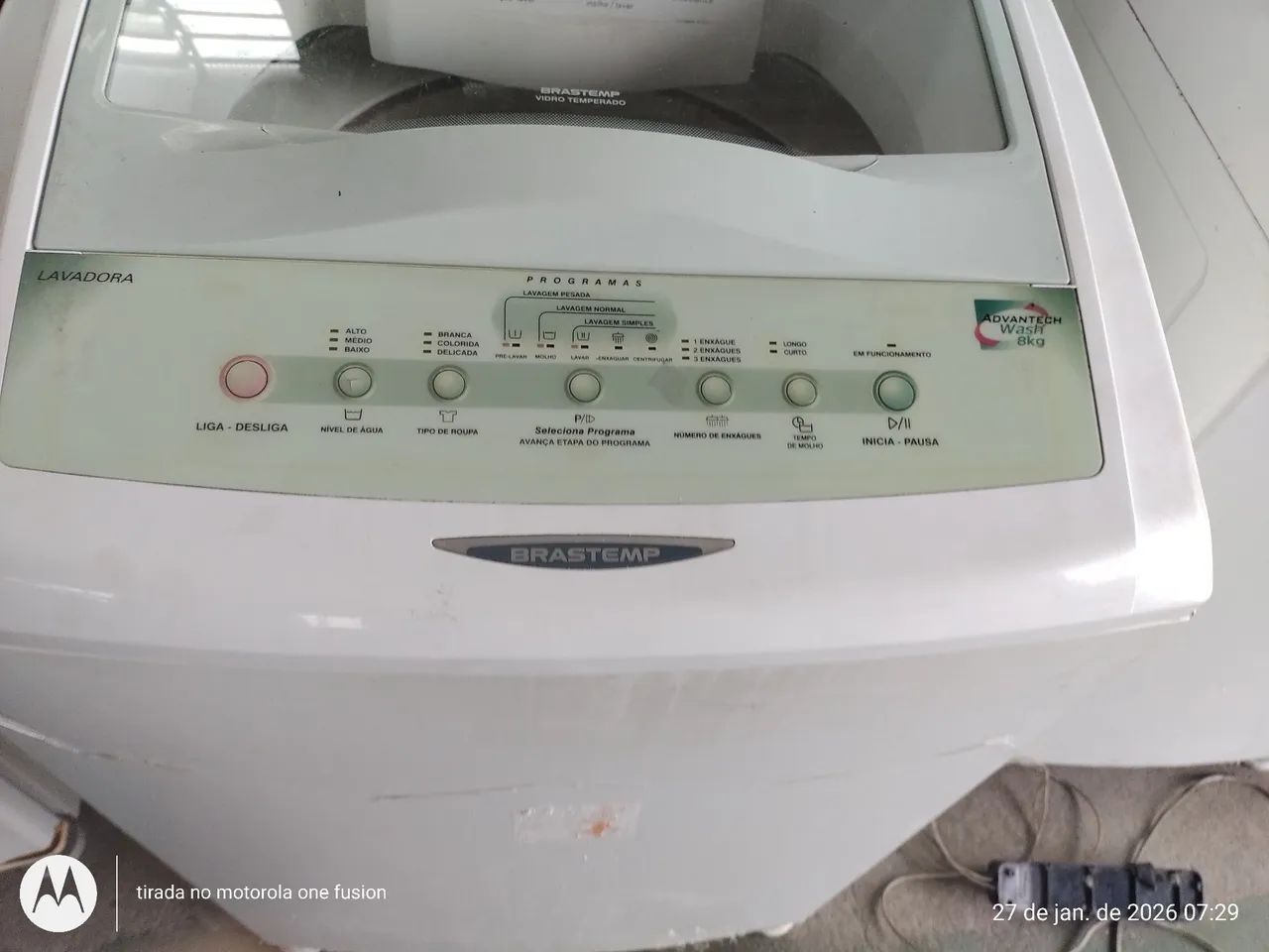 LAVADORA BRASTEMP ELETRÔNICA 110V
