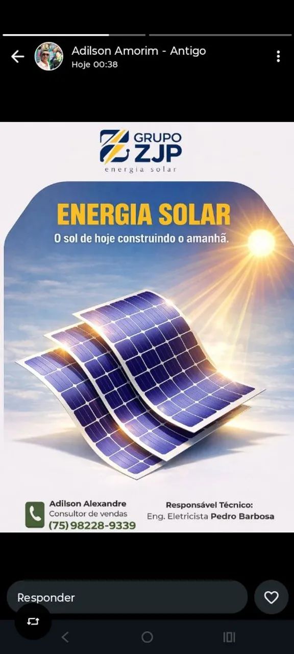 Instalação de Placas Solar