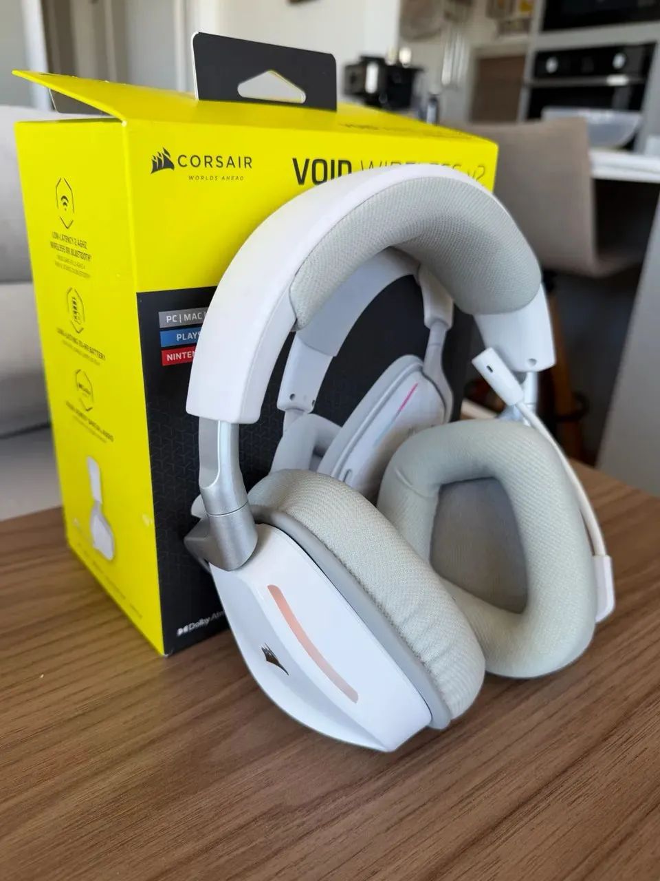 Headset Corsair Wireless V2 Sem fio  - Foto 2