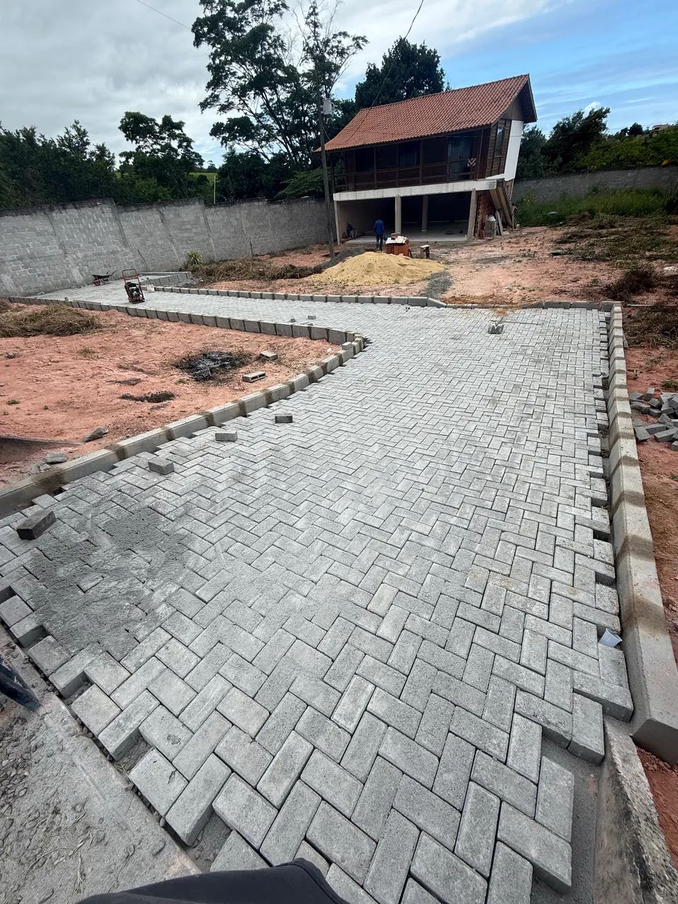 Pavimentação paver 