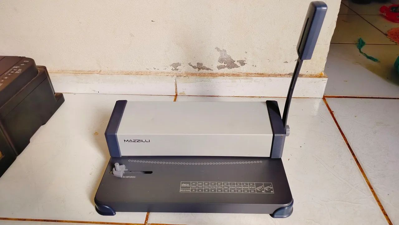 Impressora, plastificadora, encadernadora e guilhotina  - Foto 4