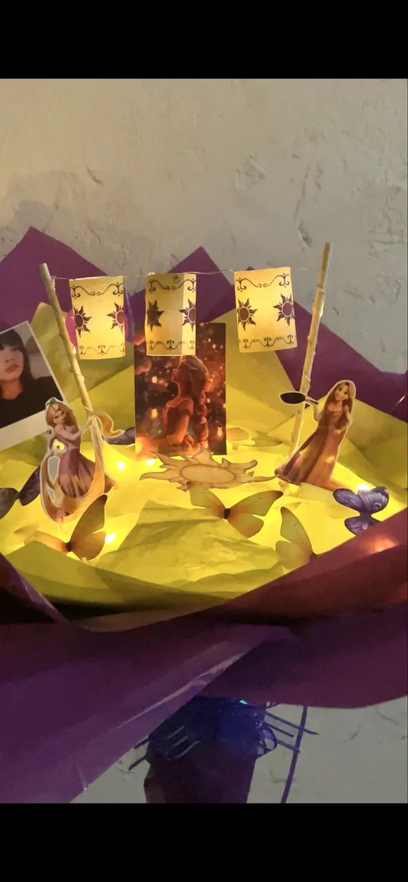 Buquê Rapunzel borboletas - Foto 3