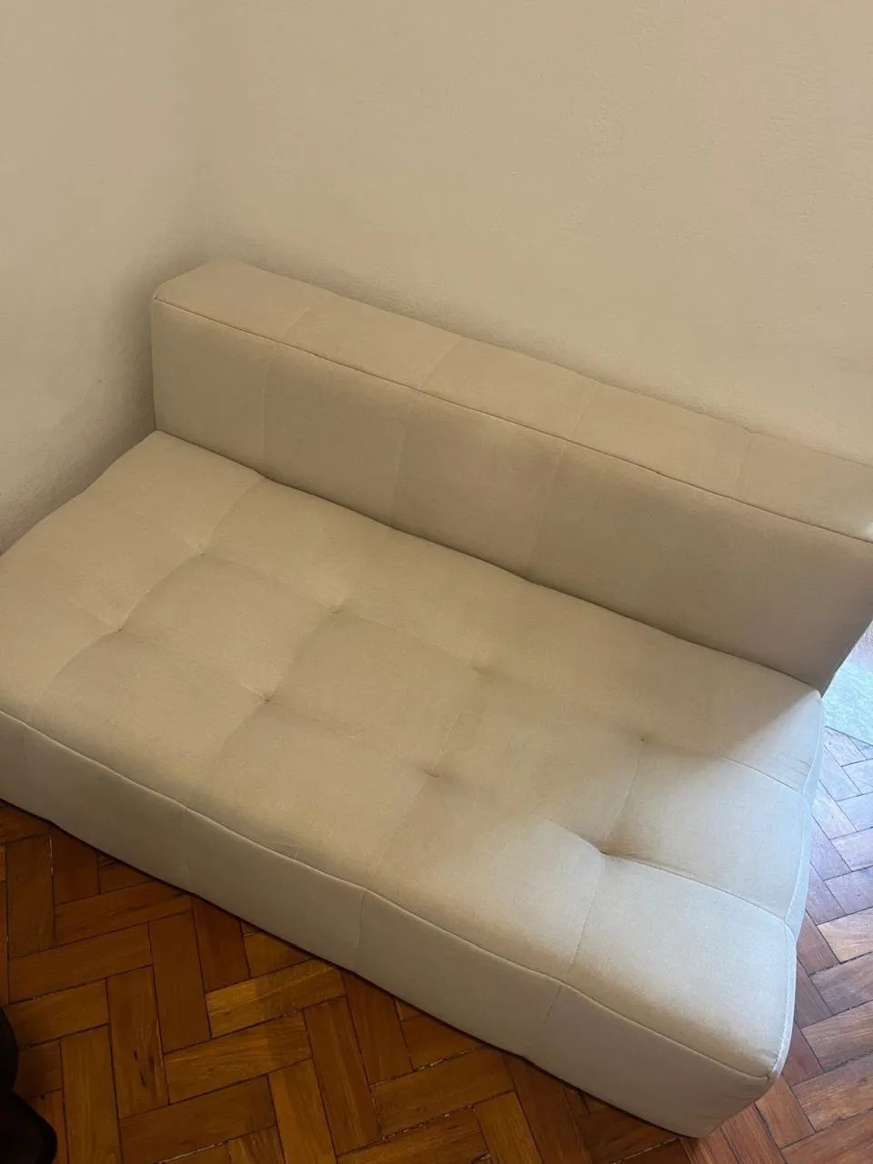 Sofá Mobly Modular Soho Linho Cru - 2 a 3 lugares - Foto 5