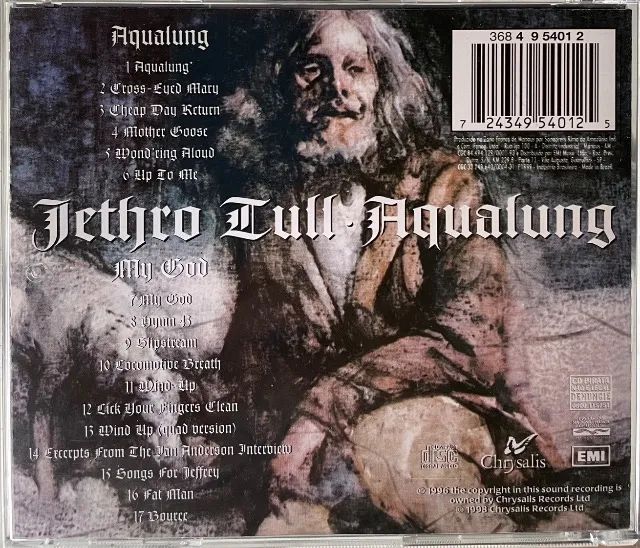 CD Jethro Tull - Aqualung (1971) - 25th Anniversary Special Edition / 6 bonus - Foto 2