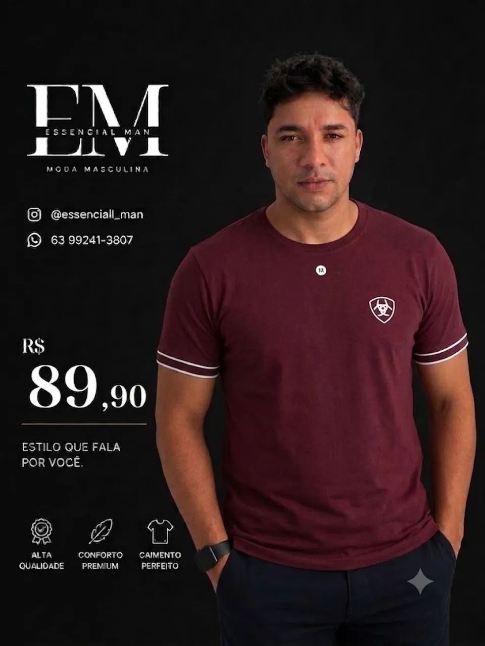 Camisa masculina  - Foto 4