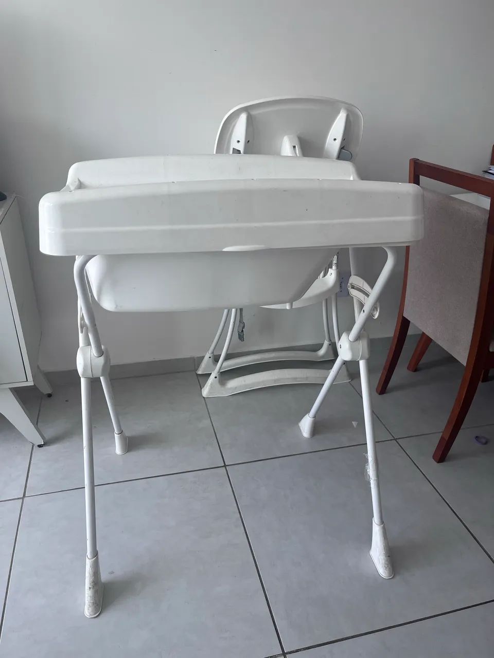 Banheira com suporte 