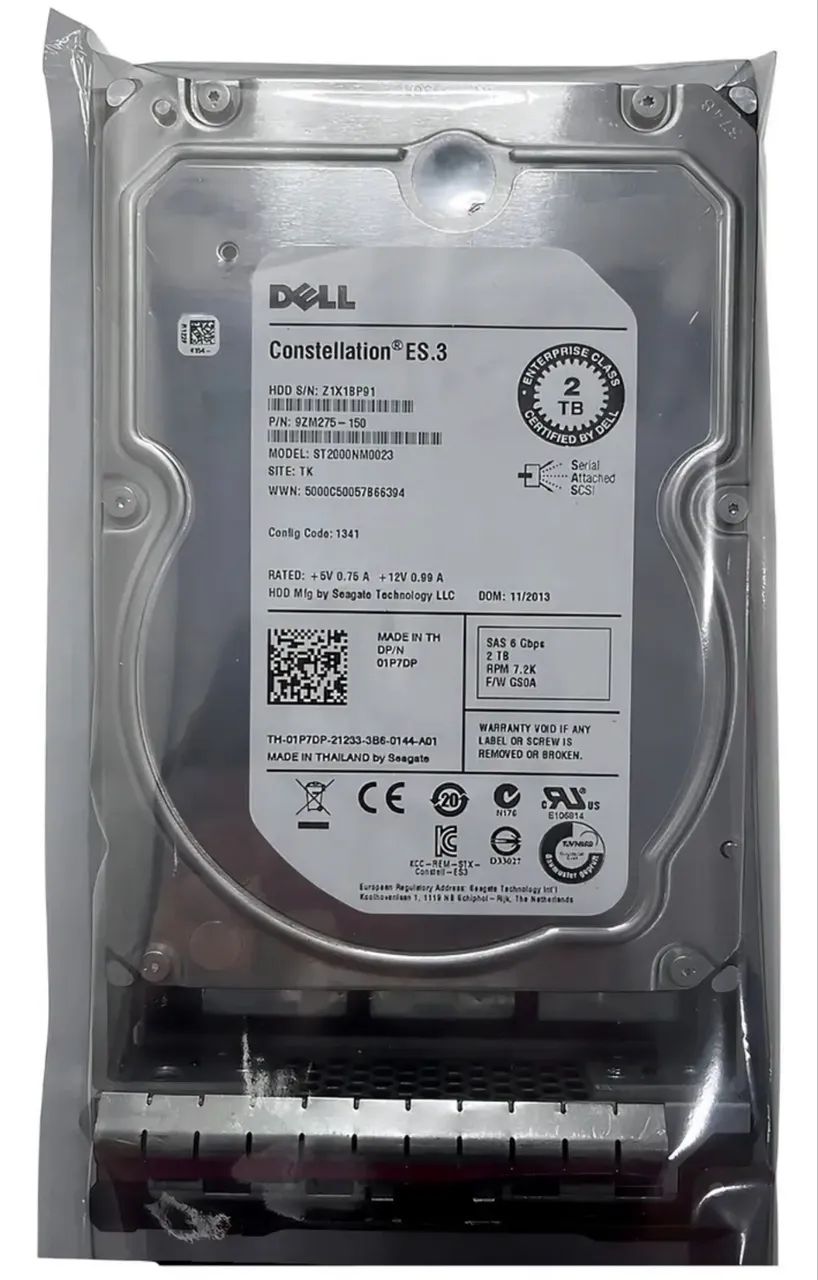 Troco HD 2 Tb de servidor da Dell Por SSD dou volta  - Foto 3