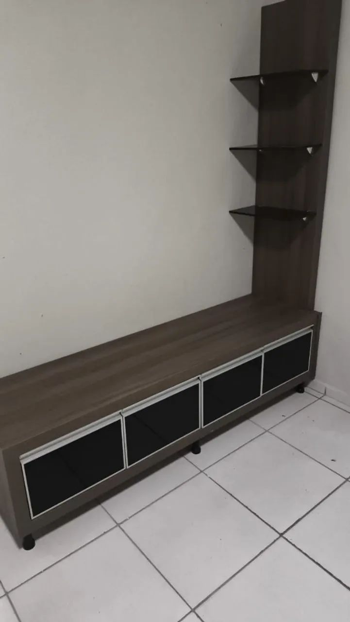 Rack ,  e gaveteiro pequeno 