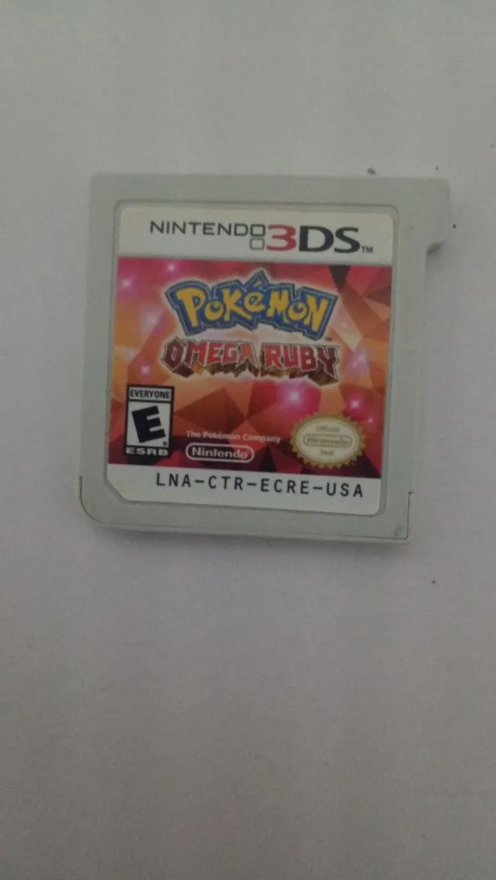 Pokémon Omega Ruby Cib Completo 3ds Capa/luva Pt-br Original - Foto 2