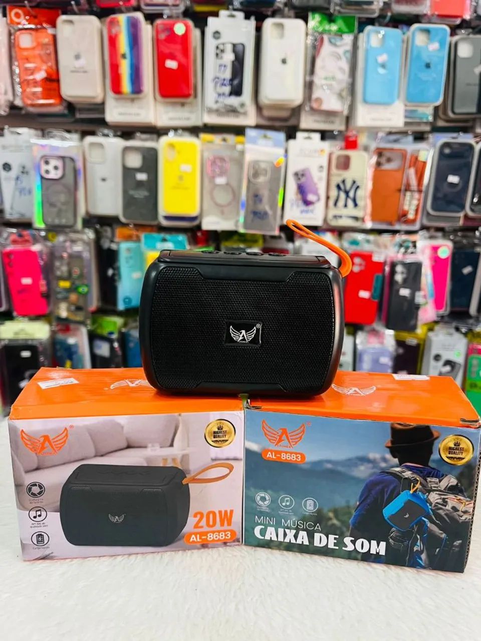 Mini caixinha de som 