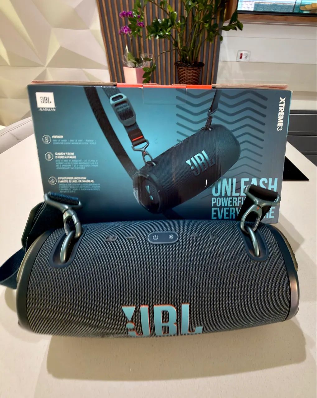 JBL EXTREME 3, caixa bluetooth bem cuidada sem detalhes  - Foto 2