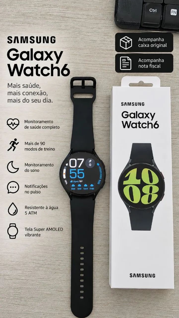 Relógio Samsung Galaxy Watch 6