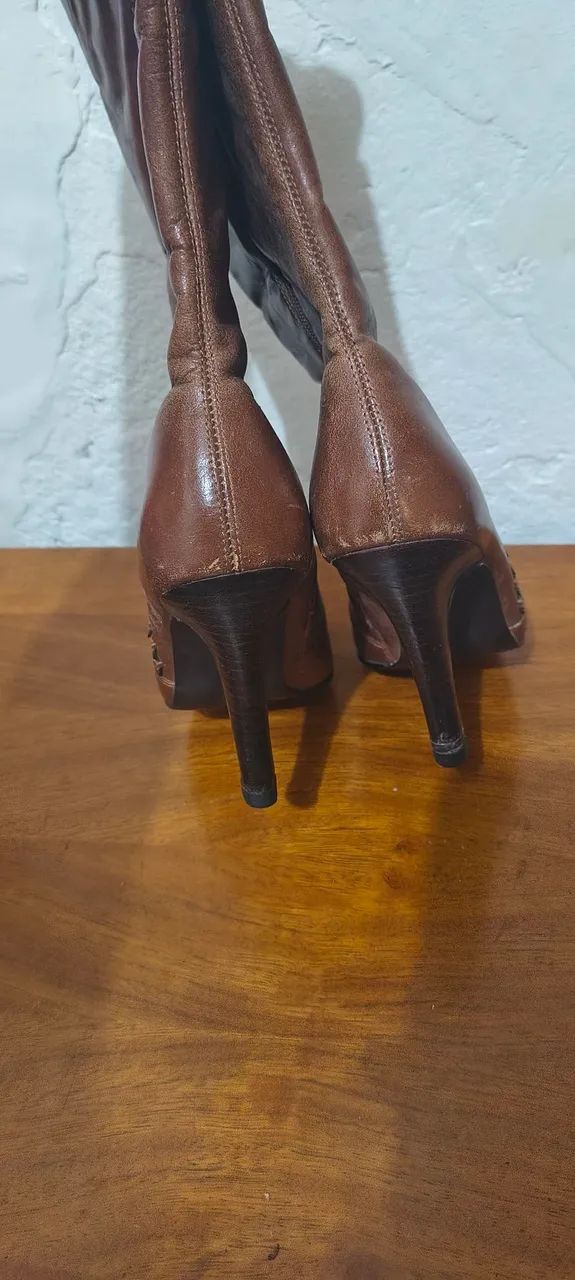 Bota de couro 36  - Foto 3