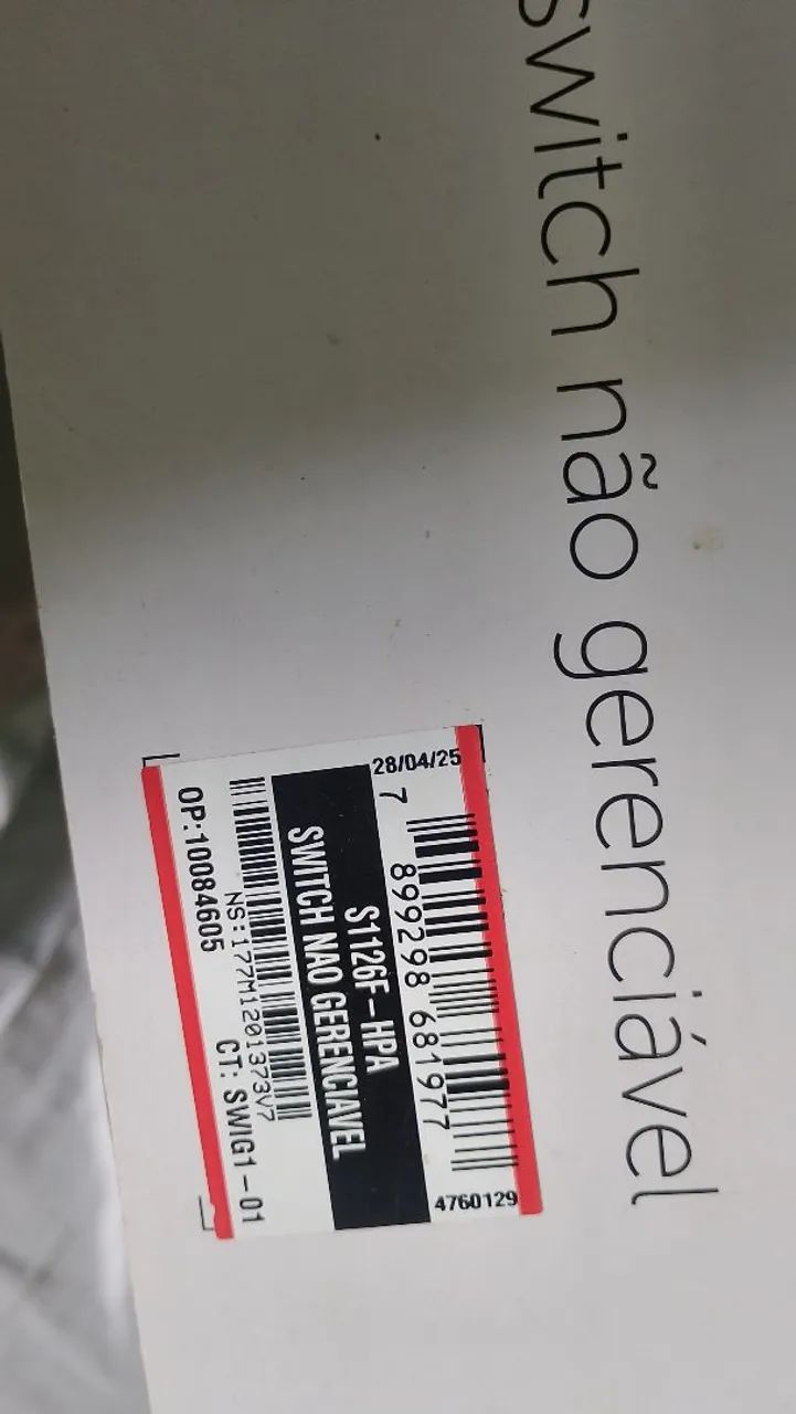 Vendo switch não gerenciável da Intelbras  - Foto 2