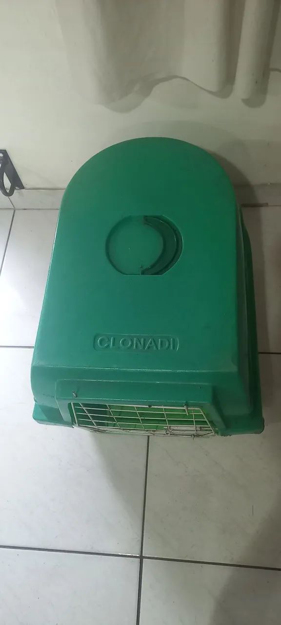 Caixa de transporte clonadi porte medio sem as presilhas laterais de fechamento - Foto 2