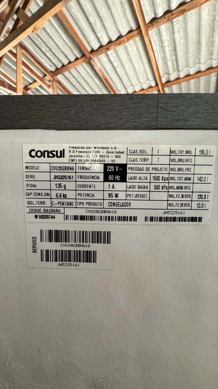 Vendo Freezer Cônsul 195L L - Foto 4