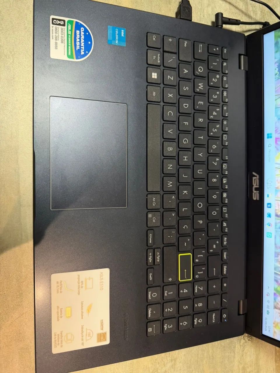 Notebook ASUS VIVOBOOK GO 15, INTEL CELERON, 4 GB, 128 GB SSD W11 - Foto 2