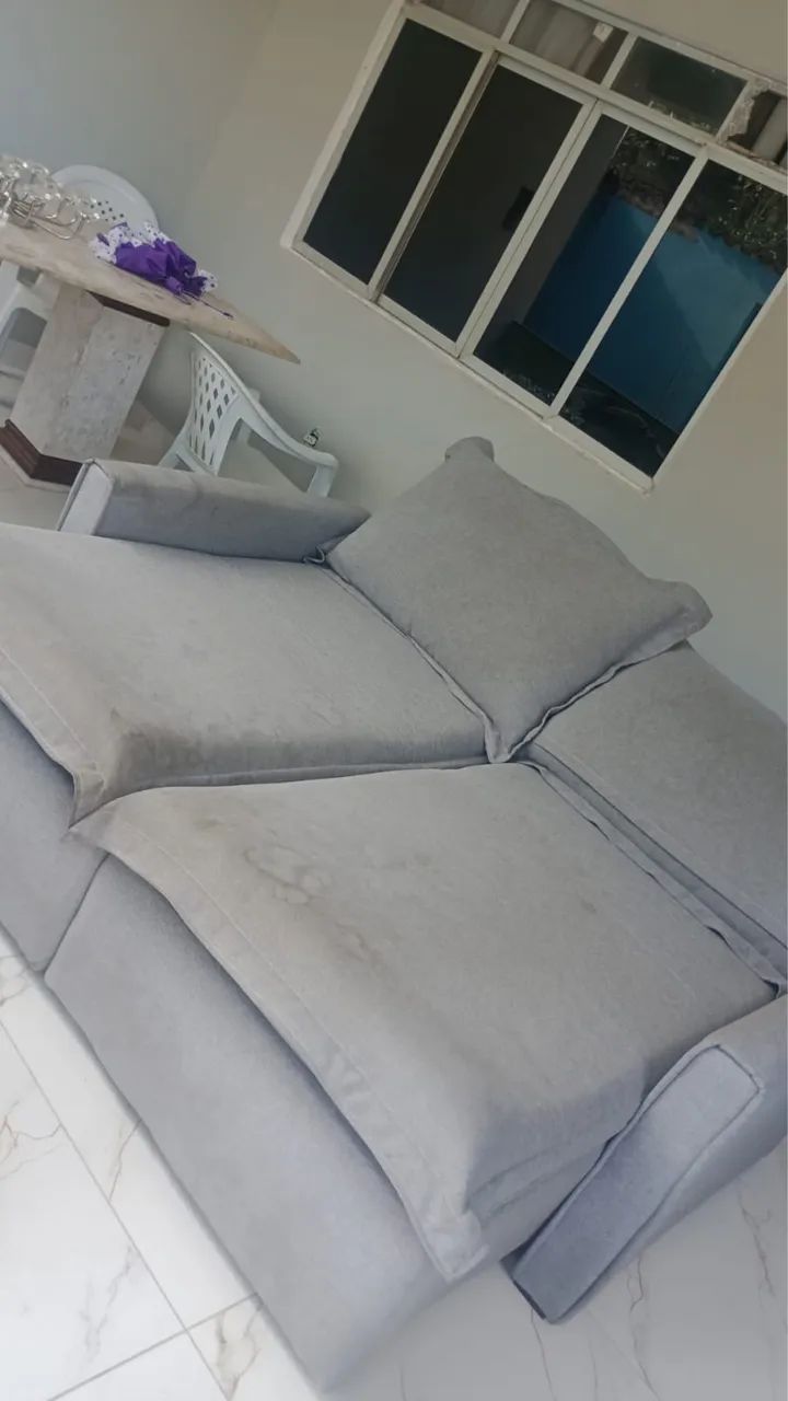 Sofá reclinável 