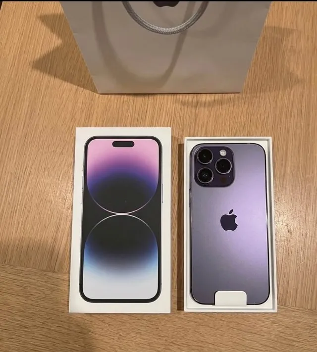 iPhone 14 Pro 128GB purple - Celulares e Smartphones - Fátima