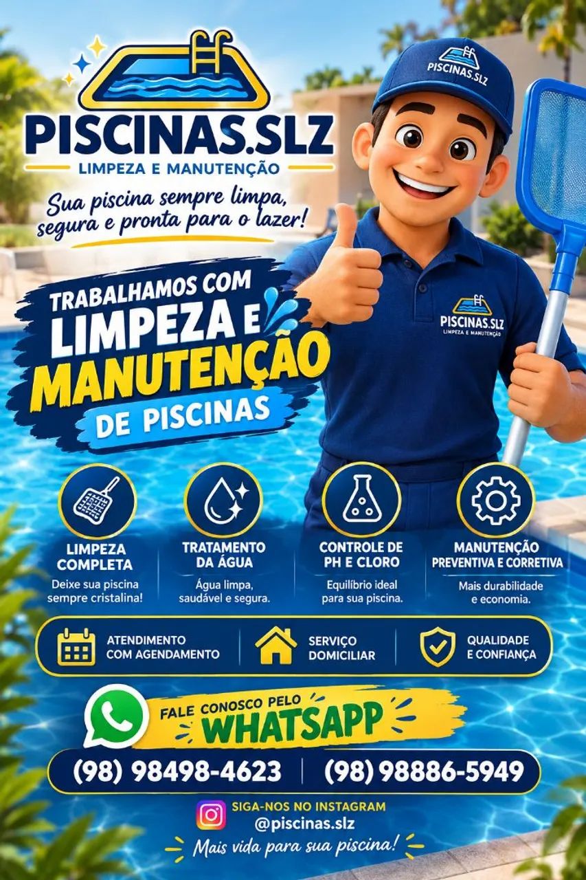 Limpeza de piscina 