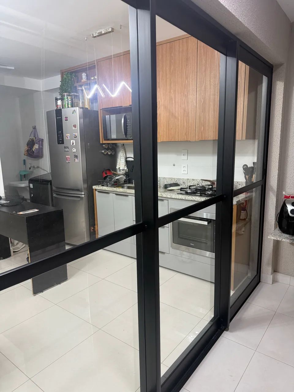 Porta de Vidro de Correr