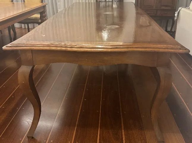 Mesa de madeira de jantar para 10 pessoas - Foto 2